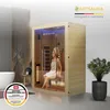 Artsauna Infrarotkabine Kiruna130 Premium - Vollspektrum- & Produktbild-Vorschau 8