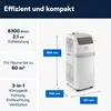 De’Longhi PAC ES72 PINGUINO COMPACT tragbare Klimaanlage Produktbild-Vorschau 2