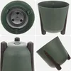 KADAX Blumentopf, Beine aus Kork + Einsatz, 34 cm, Grün Produktbild-Vorschau 4
