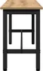 vidaXL Jedálenská lavica Artisan dub 100 x 32,5 x 48,5 cm Náhľad obrázku produktu 5
