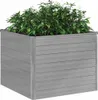 vidaXL Zvýšená posteľ 100 x 100 x 77 cm Pozinkovaná oceľ Náhľad obrázku produktu 4