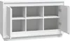 vidaXL Credenza bianca 102x35x60 cm Materiale a base di Anteprima dell’immagine prodotto 6