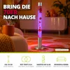 Lavalampe groß Lila Rot 76 cm hoch Retro Stimmungslicht Produktbild-Vorschau 3