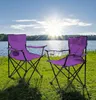 Campingstuhl mit Getränkehalter - lila - Camping Strand und Produktbild-Vorschau 11