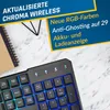 KLIM Blaze & Chroma - Gaming Tastatur & Maus Set Kabellos Produktbild-Vorschau 3