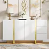 Buffet Merax avec 3 portes et 3 tiroirs, commode avec Voir les images du produit 1
