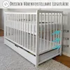 Lit bébé 60x120 cm avec matelas et tiroir Lit d'enfant à Voir les images du produit 6