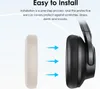 An illustration showing how to install earcup covers on headphones. Náhľad obrázku produktu