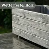 IvoQ Großer Holz-Pflanzkübel - Blumenkasten für Außen & Produktbild-Vorschau 4