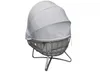 Egg Chair Loungesessel mit faltbarem Dach Anthrazit Produktbild-Vorschau 14