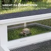 PawHut Schildpaddenhuis, houten schildpadren met Productafbeelding-voorbeeld 8