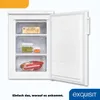 Exquisit Gefrierschrank GS81-H-010E weiss | Nutzinhalt: 85 Produktbild-Vorschau 5