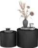 Set di tavolini Vicco Giva Nero 48 x 48 cm, Model 51638 Anteprima dell’immagine prodotto 8