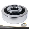 3x SILBER, Starlet24® Windaschenbecher Gluttöter rund flach Produktbild-Vorschau 2