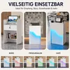 mpfangstheke mit LED-Beleuchtung, Moderner Rezeptionstresen Produktbild-Vorschau 4