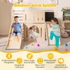 COSTWAY 8-in-1 Kinder Rutsche mit Klettergerüst, Indoor Produktbild-Vorschau 7