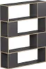 Raumteiler Vicco Eneos Anthrazit/Eiche 100 x 124.5 cm, Produktbild-Vorschau 1