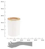 Tendance Mülleimer 5L weiß 18,5 cm x 18,5 cm x 24 cm Produktbild-Vorschau 3