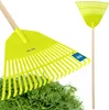 KOTARBAU® Laubrechen Kunststoff 45 cm mit Stiel Laubbesen Produktbild-Vorschau 1