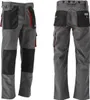 Pantaloni da lavoro DAN grigio/rosso taglia XL Anteprima dell’immagine prodotto 1