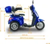 Elektrický skútr, invalidní vozík BILI BIKE SHINO G2 Náhled obrázku produktu 22