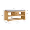 SoBuy FSR75-N Sitzbank mit Stauraum Schuhregal Produktbild-Vorschau 3