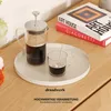 draadwerk® Dekorativní podnos krémový Ø 30 cm | Kovový Náhled obrázku produktu 2
