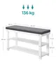 A product image with dimensions and weight capacity indicated. Produktbild-Vorschau