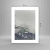 Poster - Poster ohne Rahmen - Berge Wald Nebel - 30x40 cm - Produktbild-Vorschau 4