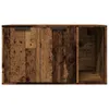 vidaXL Bac à litière imitation vieux bois 80x50x45 cm Bois Voir les images du produit 5
