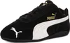 A single black Puma sneaker with white and gold accents is shown against a white background. Voir les images du produit