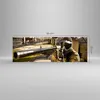 Bilder auf glas - Paintball Pistole Spieler - 90x30cm - Produktbild-Vorschau 3