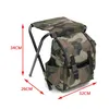 Sitzrucksack Klapp Camping Stuhl Hocker mit Rucksack Produktbild-Vorschau 9