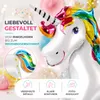 XXL Luftballon Einhorn Pferd 110 x 85 cm - Helium Ballon Produktbild-Vorschau 5