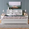 okwish manželská postel z masivu se šuplíky a lamelovým Náhled obrázku produktu 1
