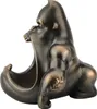 riess-ambiente Deko-Figur KING APE 25cm Polyresin bronze Produktbild-Vorschau 5