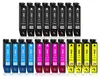 A collection of printer ink cartridges arranged in rows on a white background. Produktbild-Vorschau