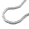 Armband ca.3mm Königskette vierkant glänzend Silber 925 Produktbild-Vorschau 1
