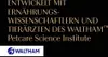 Marketing text and a logo on a black background. Produktbild-Vorschau