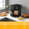 Zimilo Heißluftfritteuse mit LED-Touchdisplay, 1350W, 3,5L Produktbild-Vorschau 2
