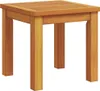 A wooden side table on a white background. Anteprima dell’immagine prodotto