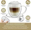 Creano extra große doppelwandige 400 ml Glas-Thermotasse Produktbild-Vorschau 3