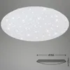 LED Deckenlampe mit Fernbedienung, dimmbar, Nachtlicht, Produktbild-Vorschau 5