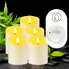 Świece Led Ładowane Usb Z Pilotem I Timerem 3 Szt Podgląd zdjęcia produktu 8