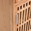 Szafka łazienkowa 42x29x182 cm orzech lity Podgląd zdjęcia produktu 4