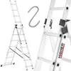Drabina aluminiowa 3x7 wielofunkcyjna na schody HIGHER Podgląd zdjęcia produktu 1