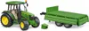 Bruder 2108 John Deere 5115 M mit Bordwandanhänger Produktbild-Vorschau 4