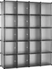 Mondeer Armoire à vêtements DIY 20 cubes en plastique Voir les images du produit 11