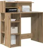 vidaXL Bureau Artisan-Chêne 90 x 48 x 101,5 cm Bois Voir les images du produit 2