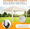 Kronenburg Faltpavillon 2x2m - Wasserfest, UV-Schutz 50+, 0 Produktbild-Vorschau 5